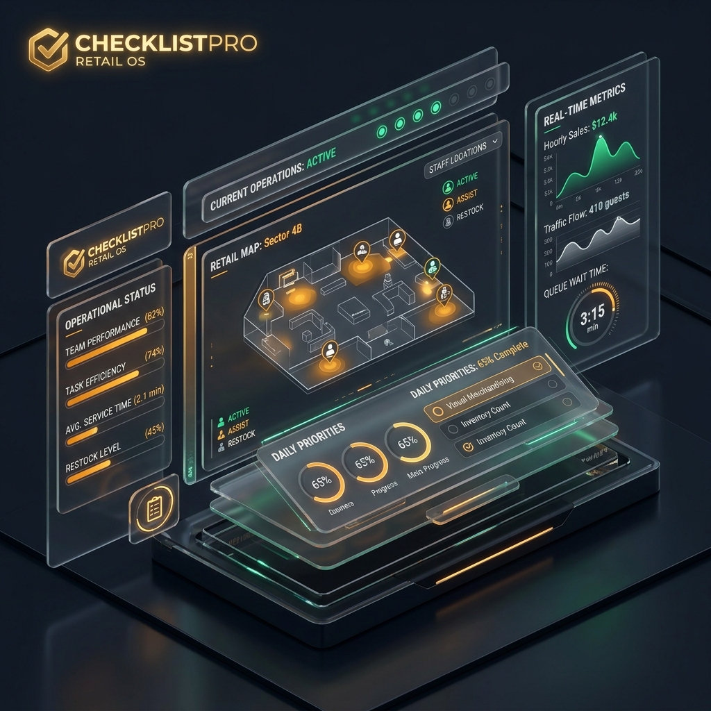 ChecklistPro OS HUD Tactical